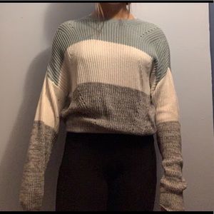 stripped sweater